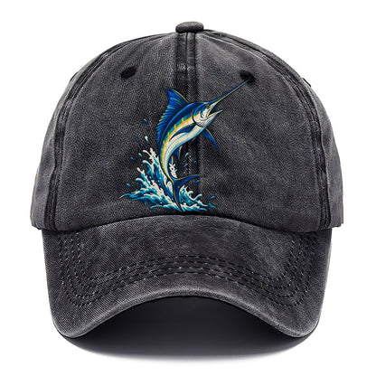 Marlin Leap Fishing Elegant Classic Cap – Graphite