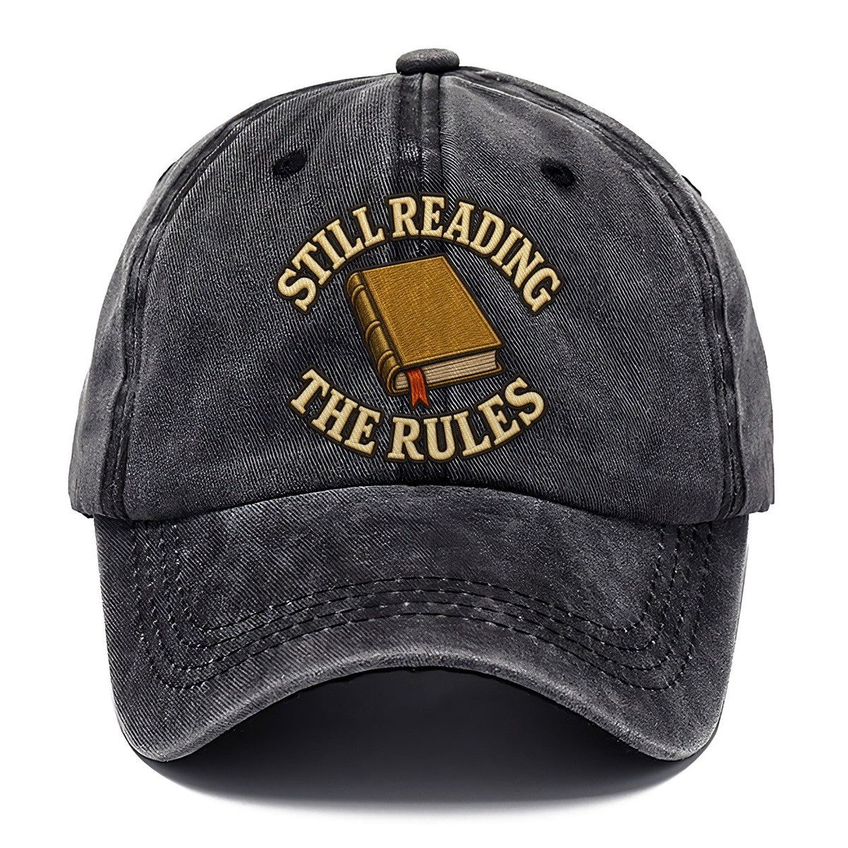 Still Reading The Rules Board Games Classic Cap – Graphite