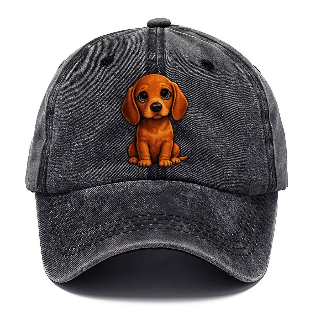 Vizsla Sitting Sweetheart Classic Cap – Graphite