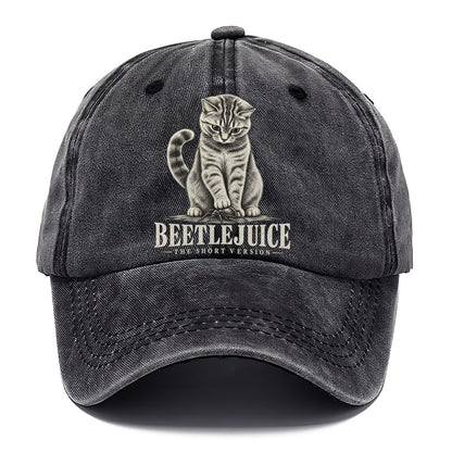 Beetlejuice Short Version Cats Classic Cap – Graphite