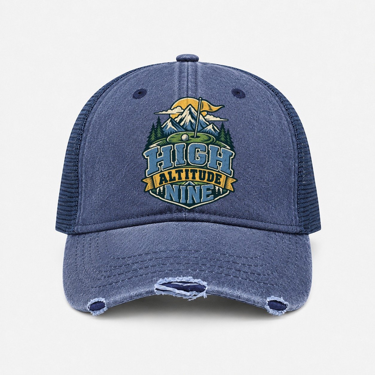 Navy — front view