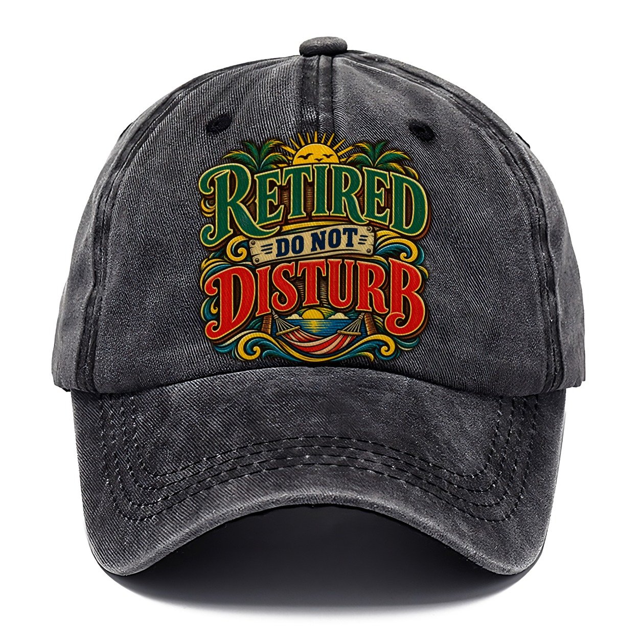 Retired Do Not Disturb Retired Living Classic Cap – Graphite