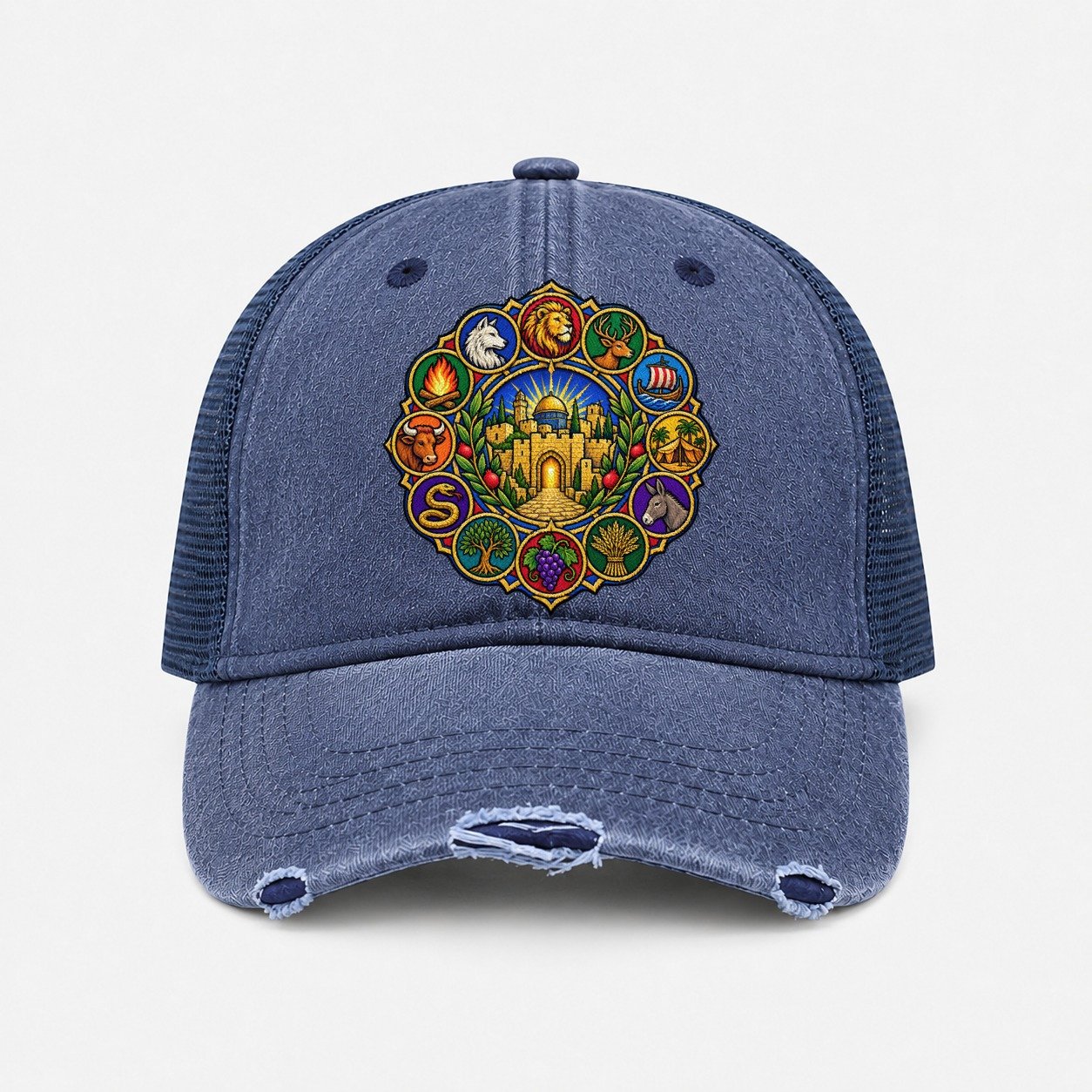 Navy — front view