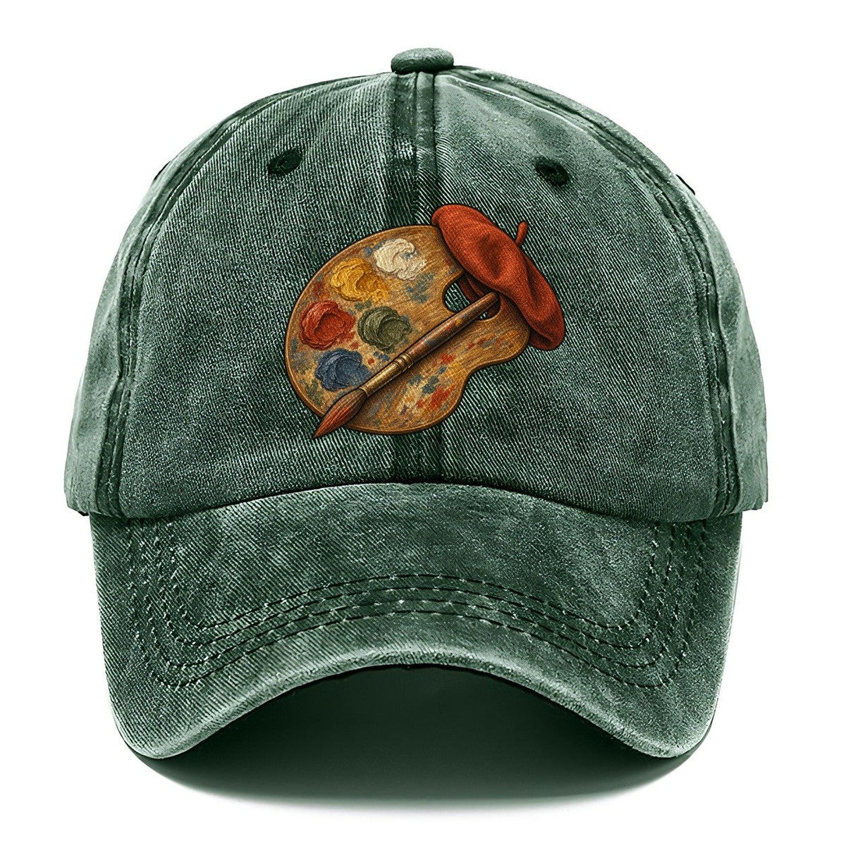 Palette And Beret Fan Favorites Classic Cap – Forest Mist