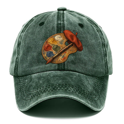 Palette And Beret Fan Favorites Classic Cap – Forest Mist