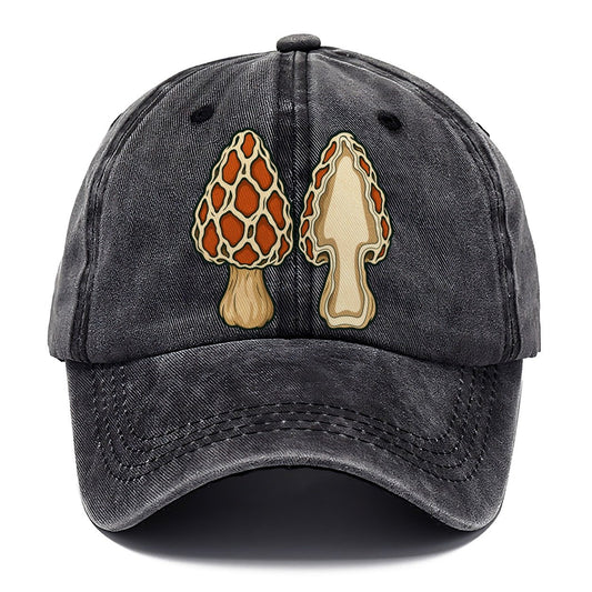 Morel Profile Study Foraging And Mycology Classic Cap – Graphite