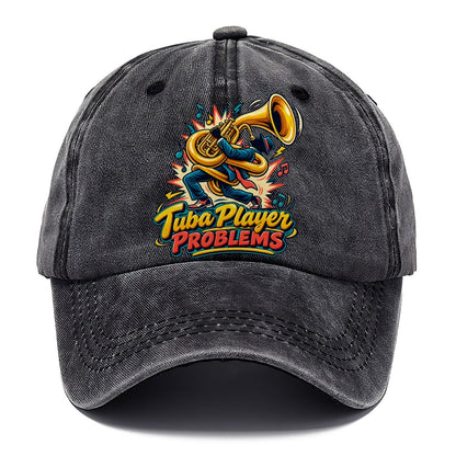 Tuba Player Problems Music Instruments Classic Cap – Graphite