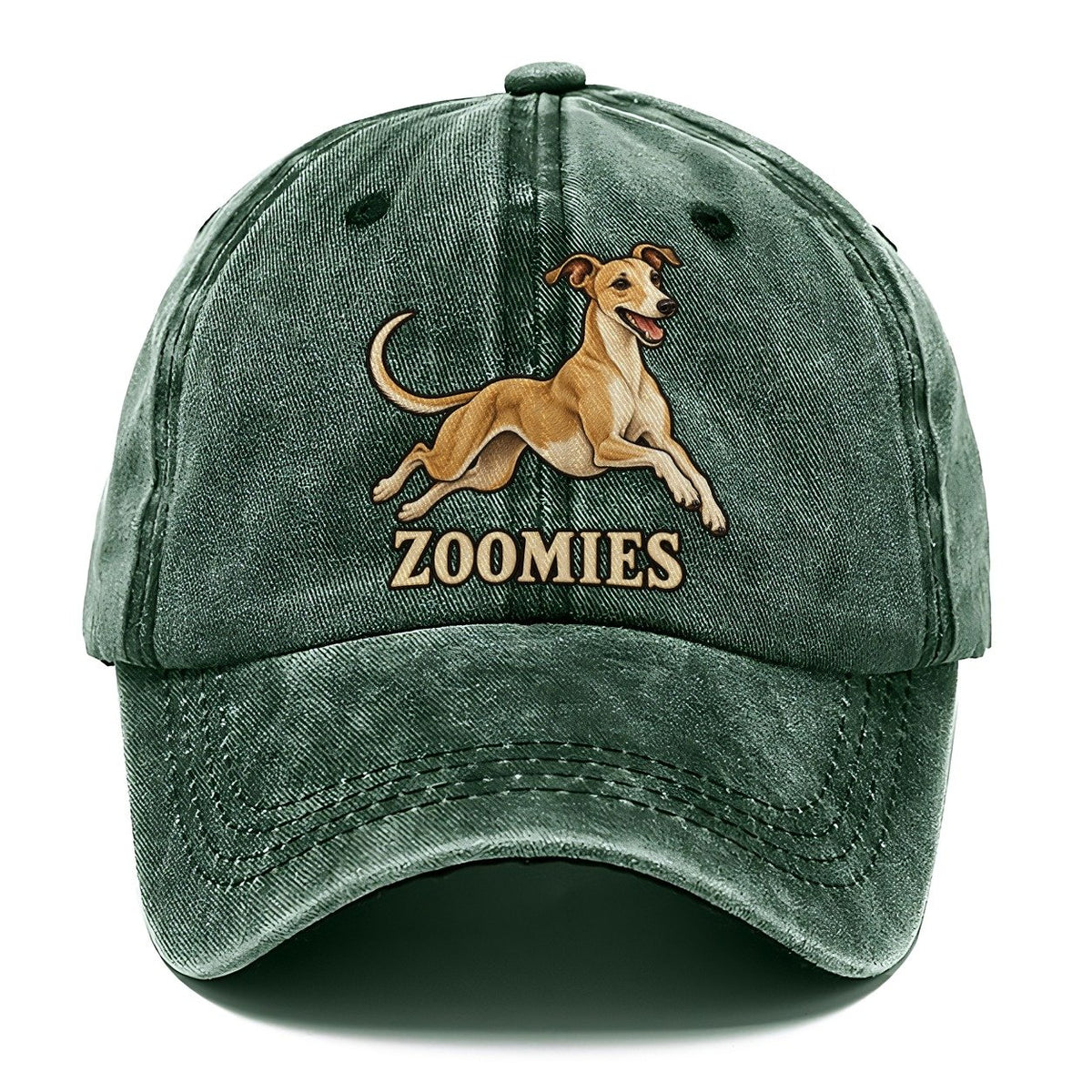 Whippet Zoomies Fan Favorites Classic Cap – Forest Mist