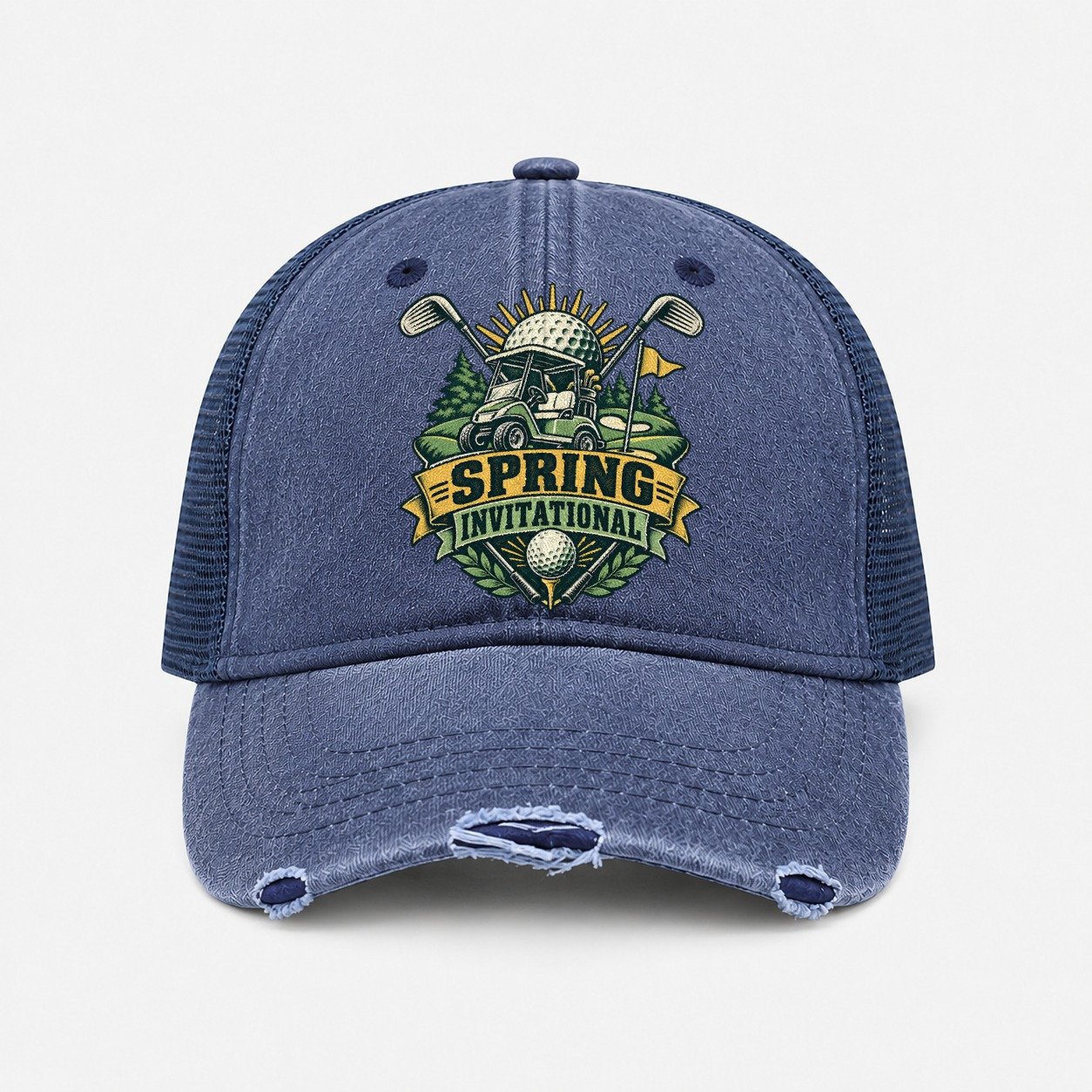 Navy — front view