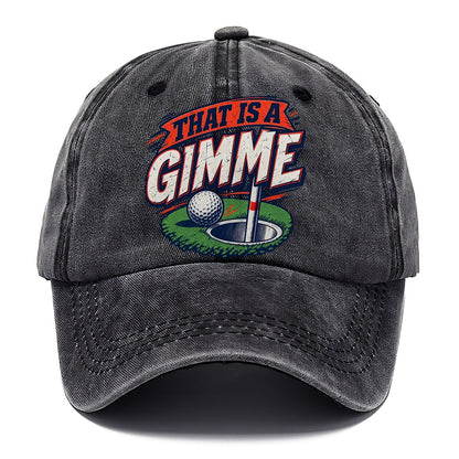 Thats A Gimme Golf Life Classic Cap – Graphite