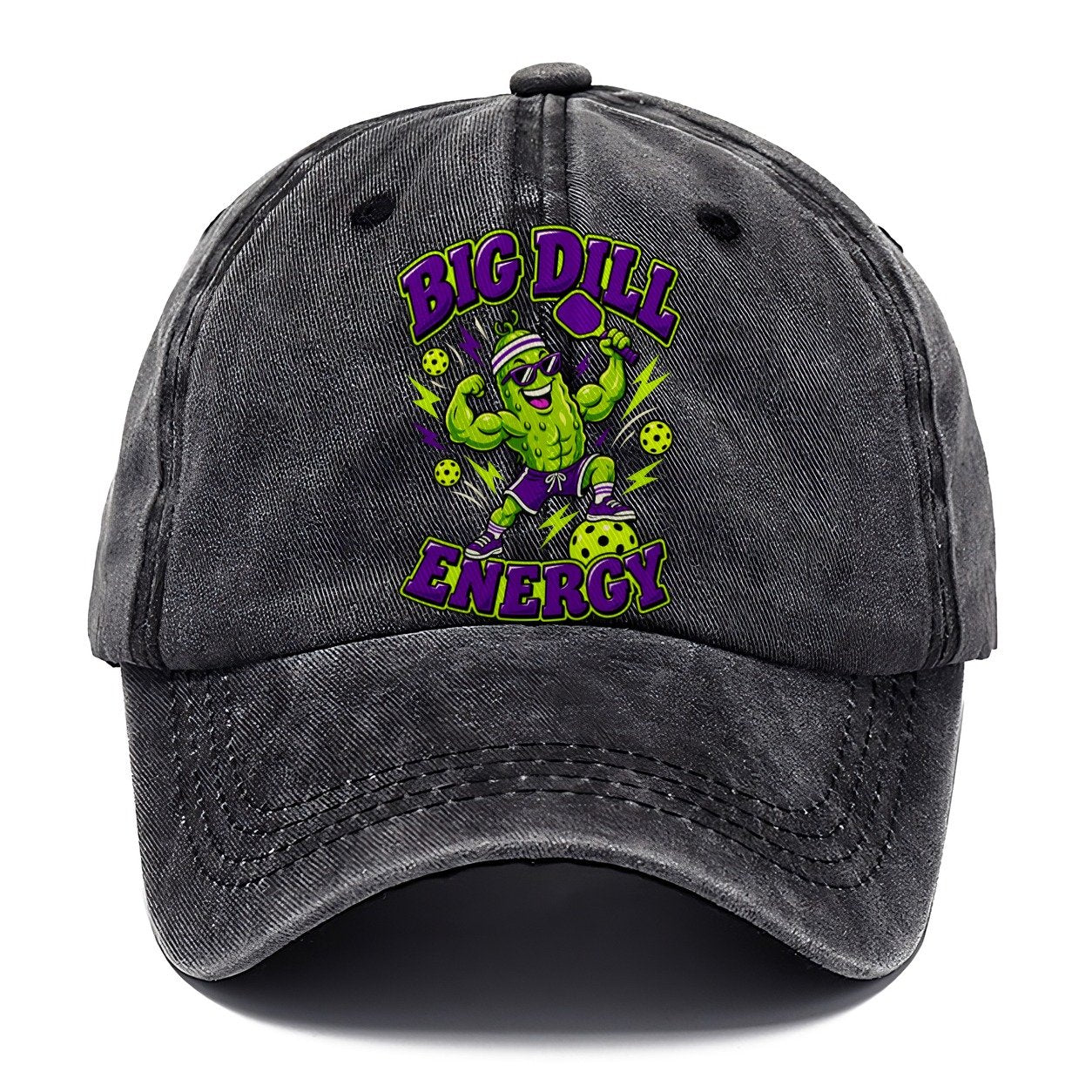 Big Dill Energy Pickleball Life Classic Cap – Graphite