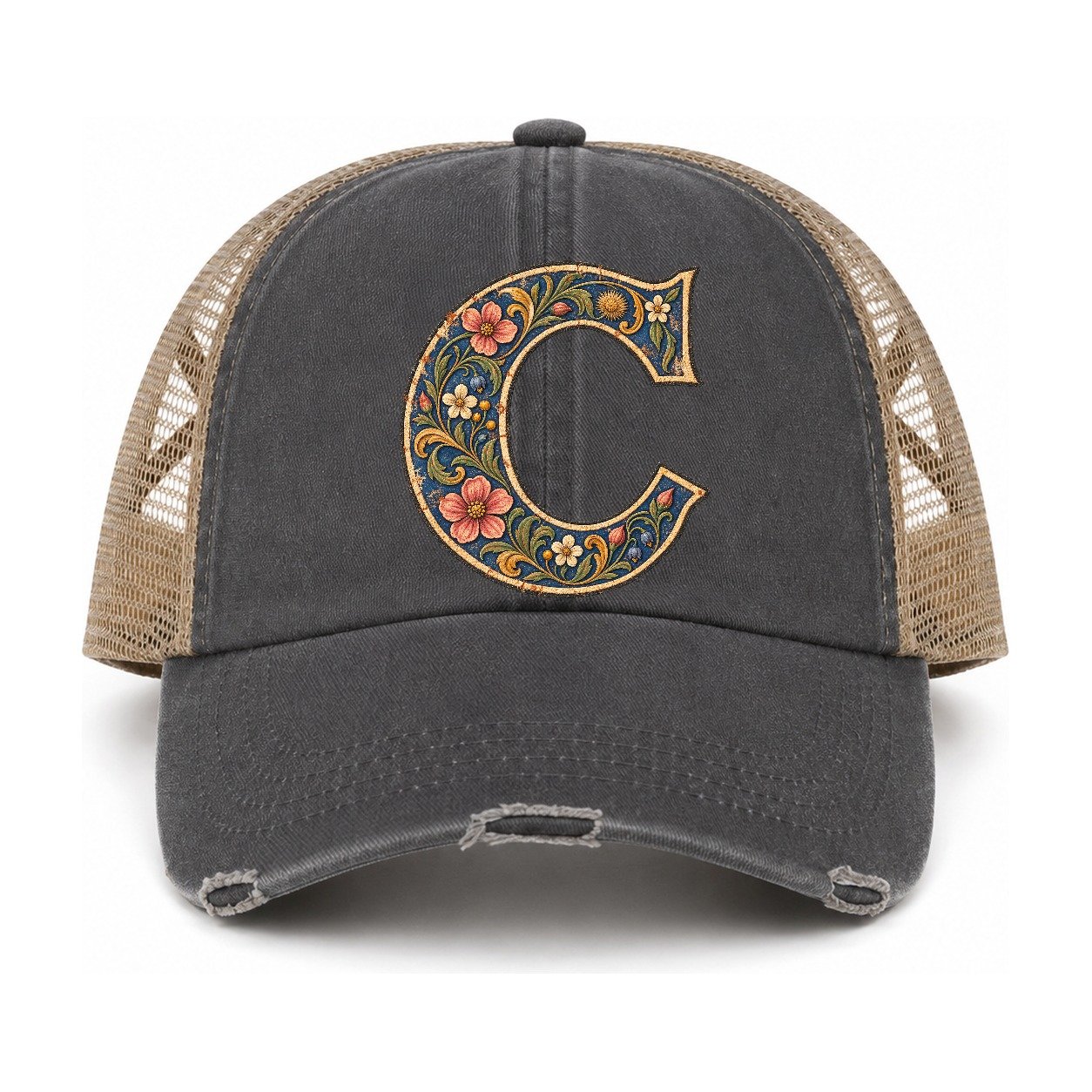 Charcoal-Khaki — front view