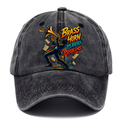 Brass Horn Player Problems Music Instruments Classic Cap – Graphite