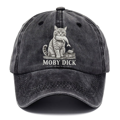 Moby Dick Short Version Cats Classic Cap – Graphite