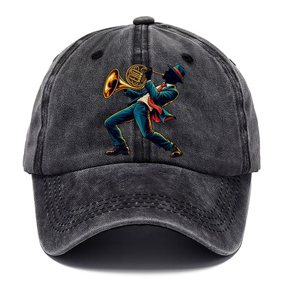 French Horn Icon Music Instruments Classic Cap – Graphite