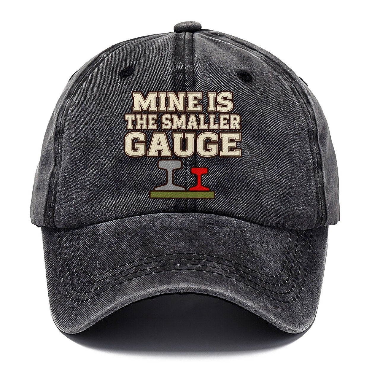 Mine Is The Smaller Gauge Model Railways Classic Cap – Graphite