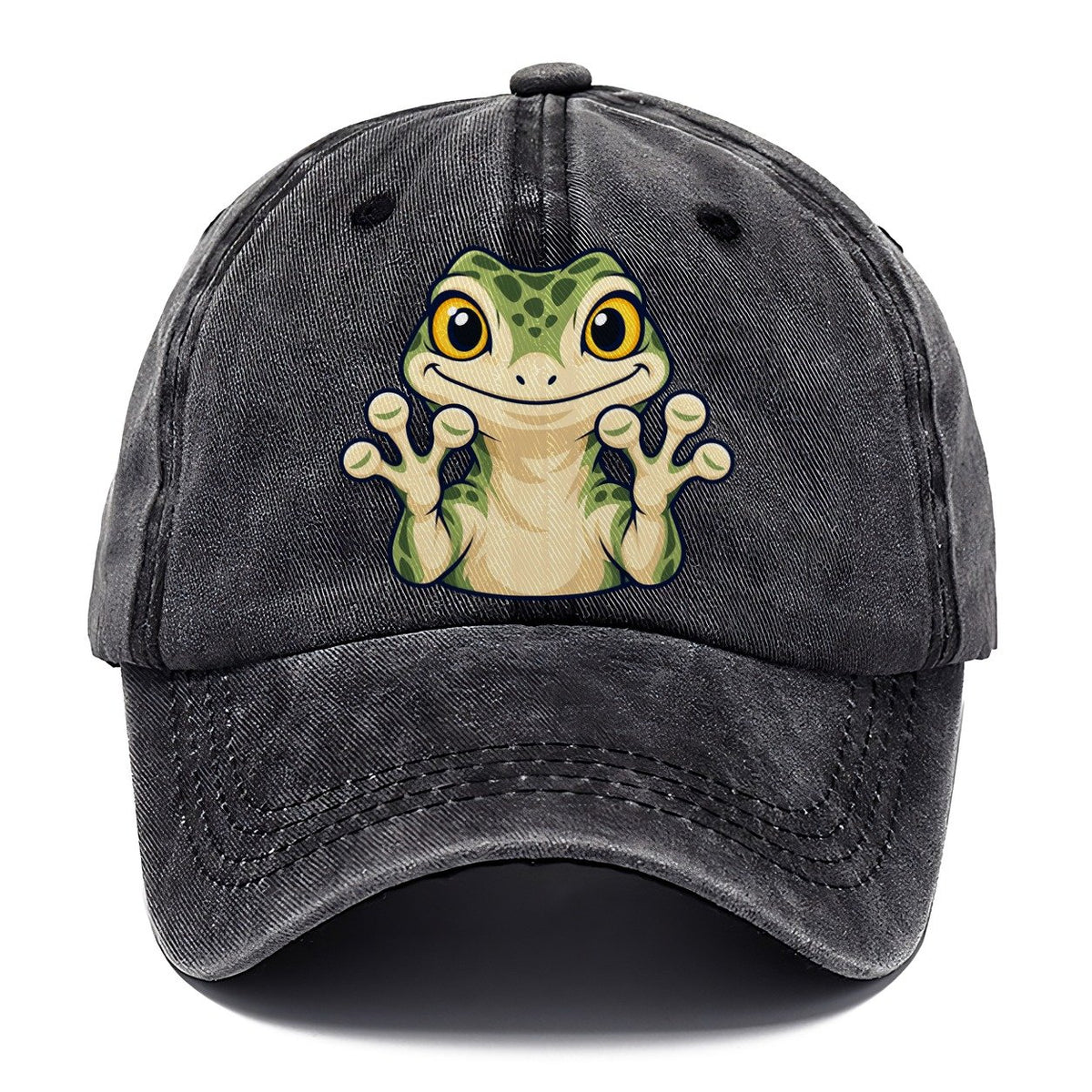 Sticky Toes Gecko Rock Climbing Classic Cap – Graphite