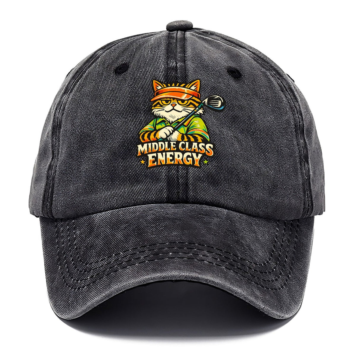 Middle Class Energy Golf Classic Cap – Graphite