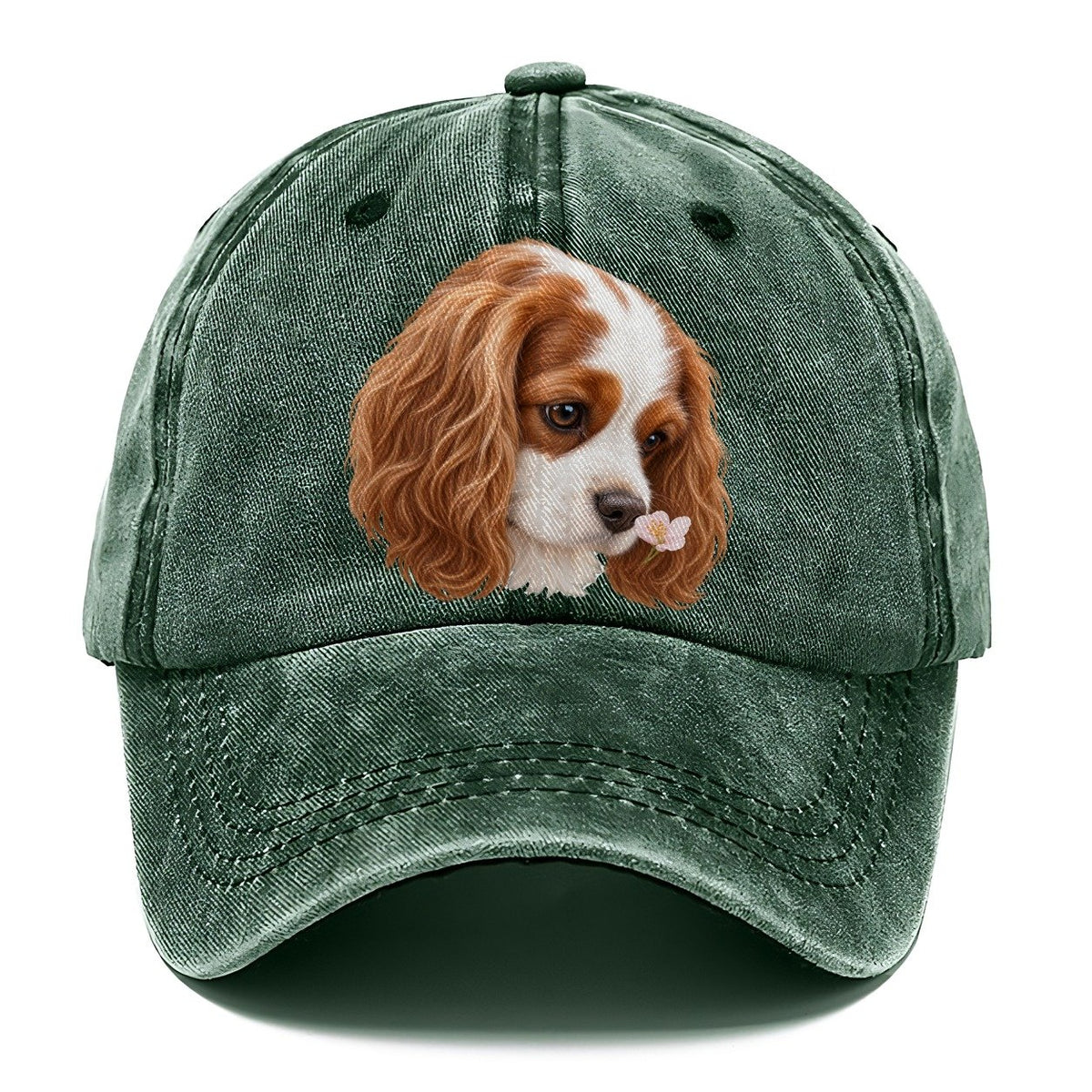 Cavalier Petal Greeting Pastimes Companions Classic Cap – Forest Mist
