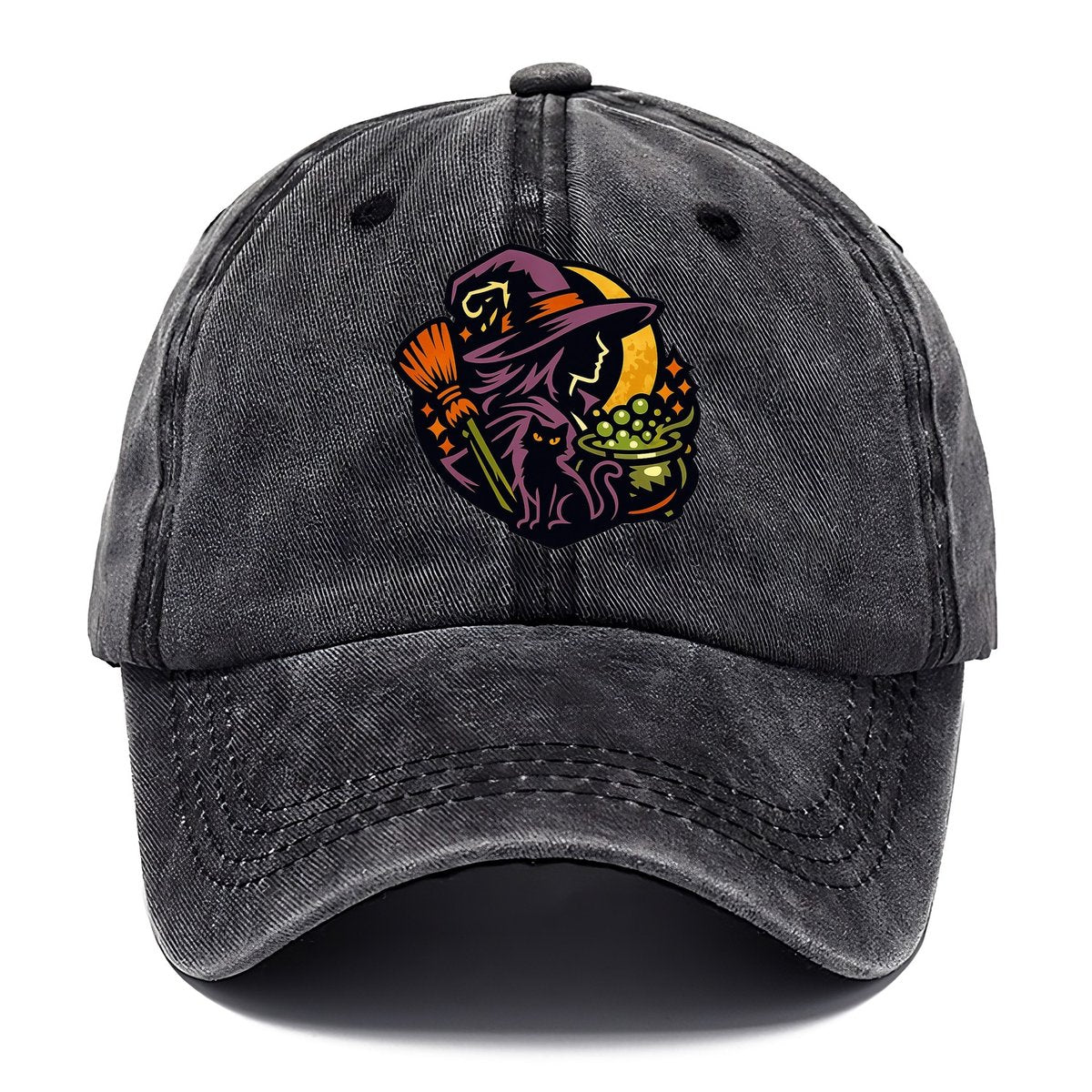 Moonlit Witch Classic Cap – Graphite
