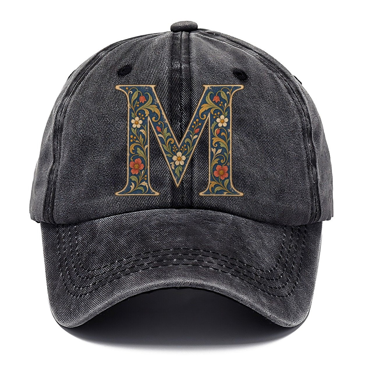 Wildflower M Monogram Classic Cap – Graphite