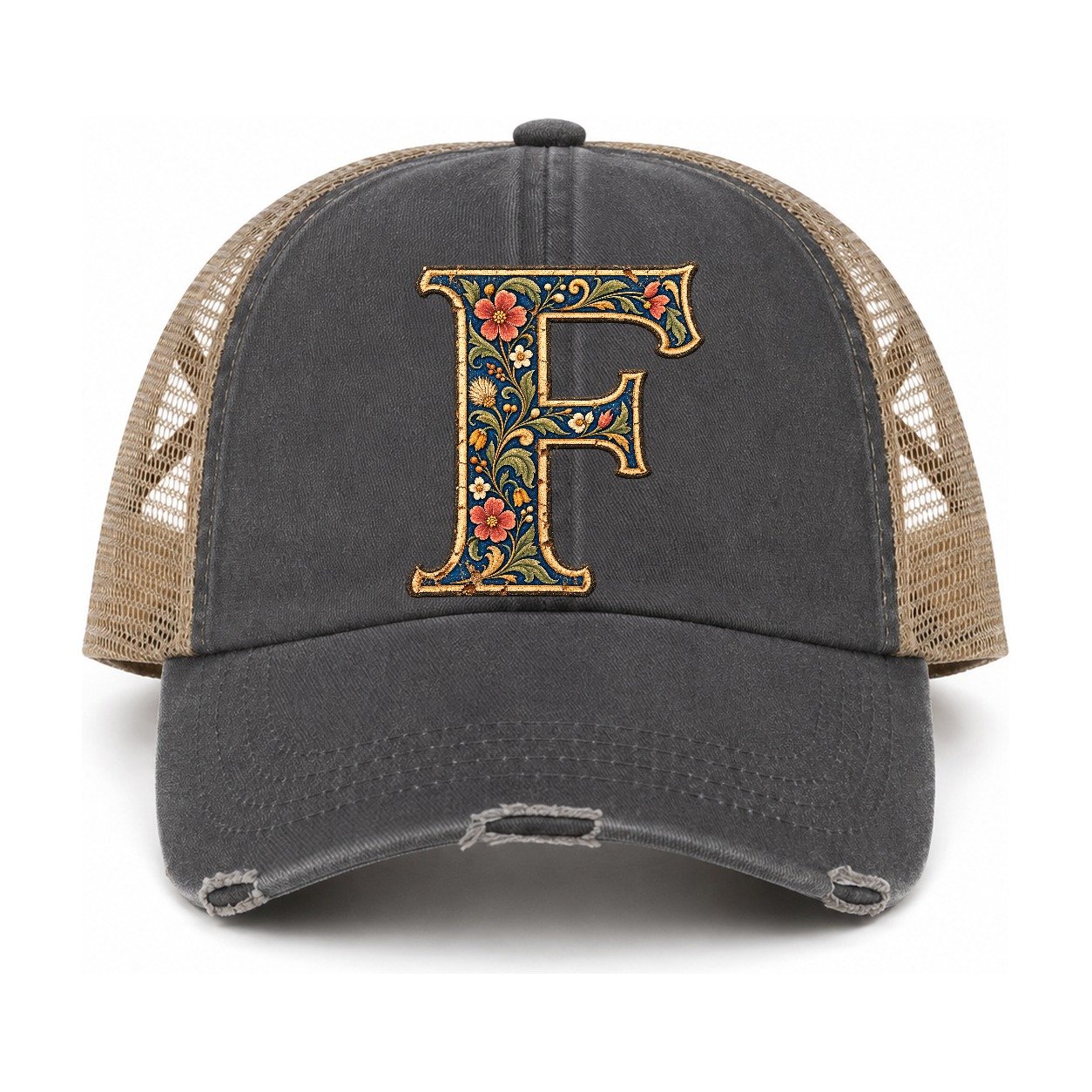 Charcoal-Khaki — front view