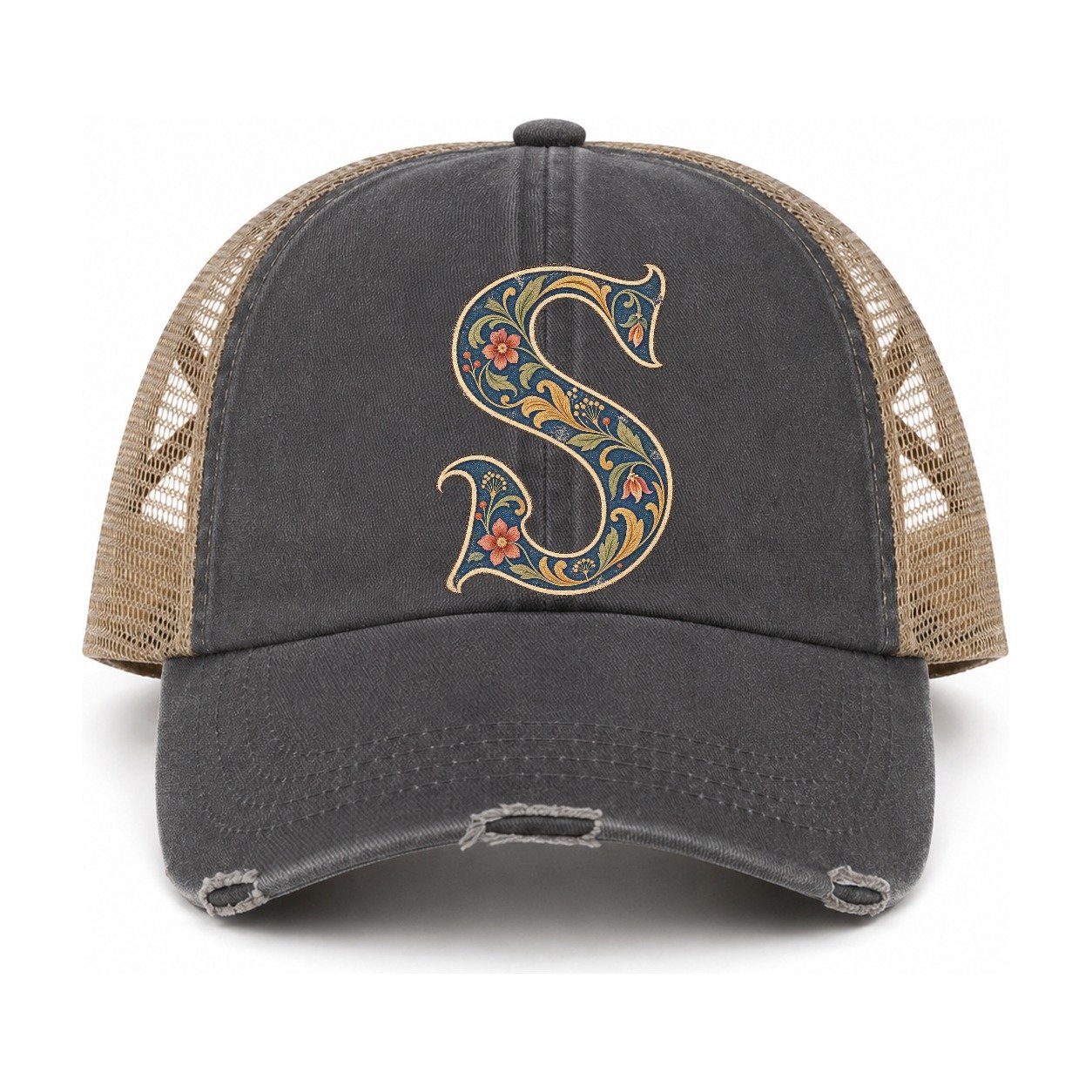 Charcoal-Khaki — front view