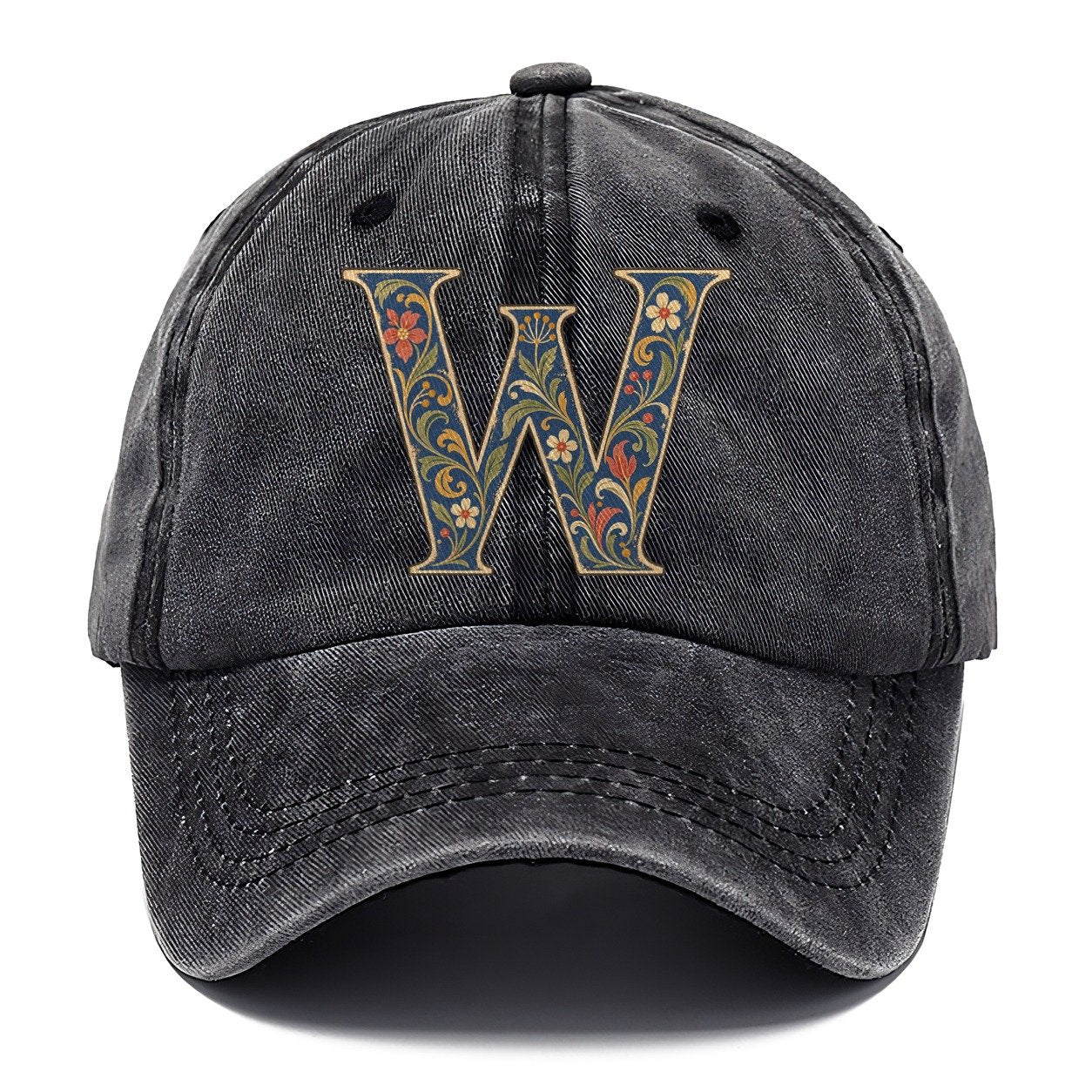Wildflower W Monogram Classic Cap – Graphite