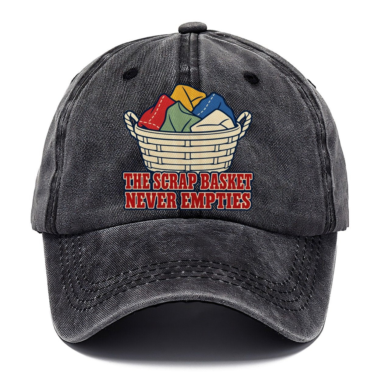 The Scrap Basket Sewing And Quilting Classic Cap – Graphite