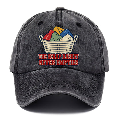 The Scrap Basket Sewing And Quilting Classic Cap – Graphite