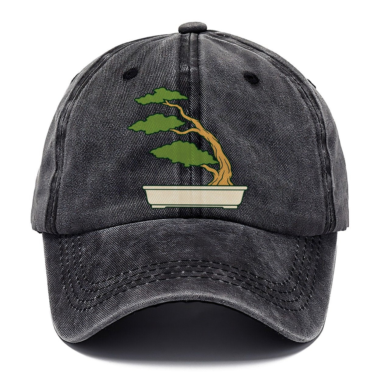 Windswept Juniper Form Bonsai Classic Cap – Graphite