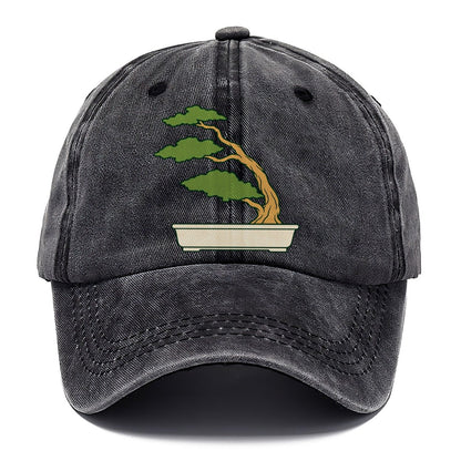 Windswept Juniper Form Bonsai Classic Cap – Graphite