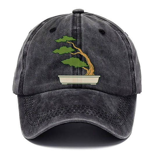 Windswept Juniper Form Bonsai Classic Cap – Graphite