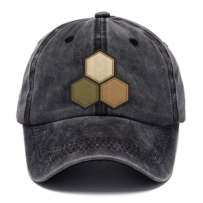 Three Hexagonal Tiles Clustered Board Games Classic Cap – Graphite