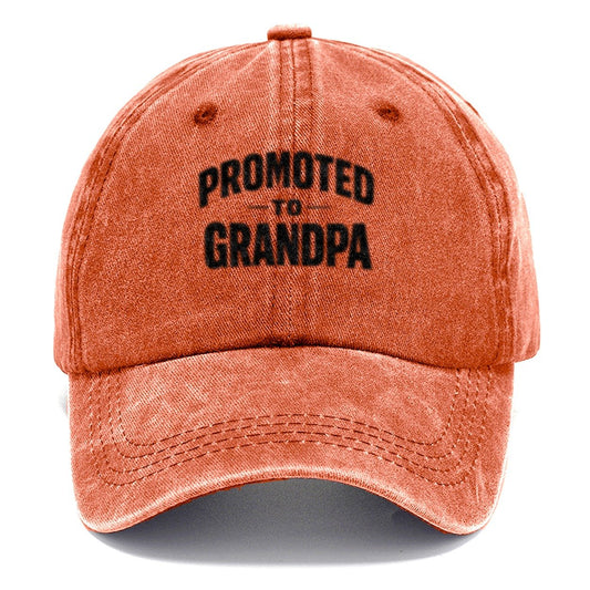 Promoted Grandpa Classic Cap – Terracotta Clay