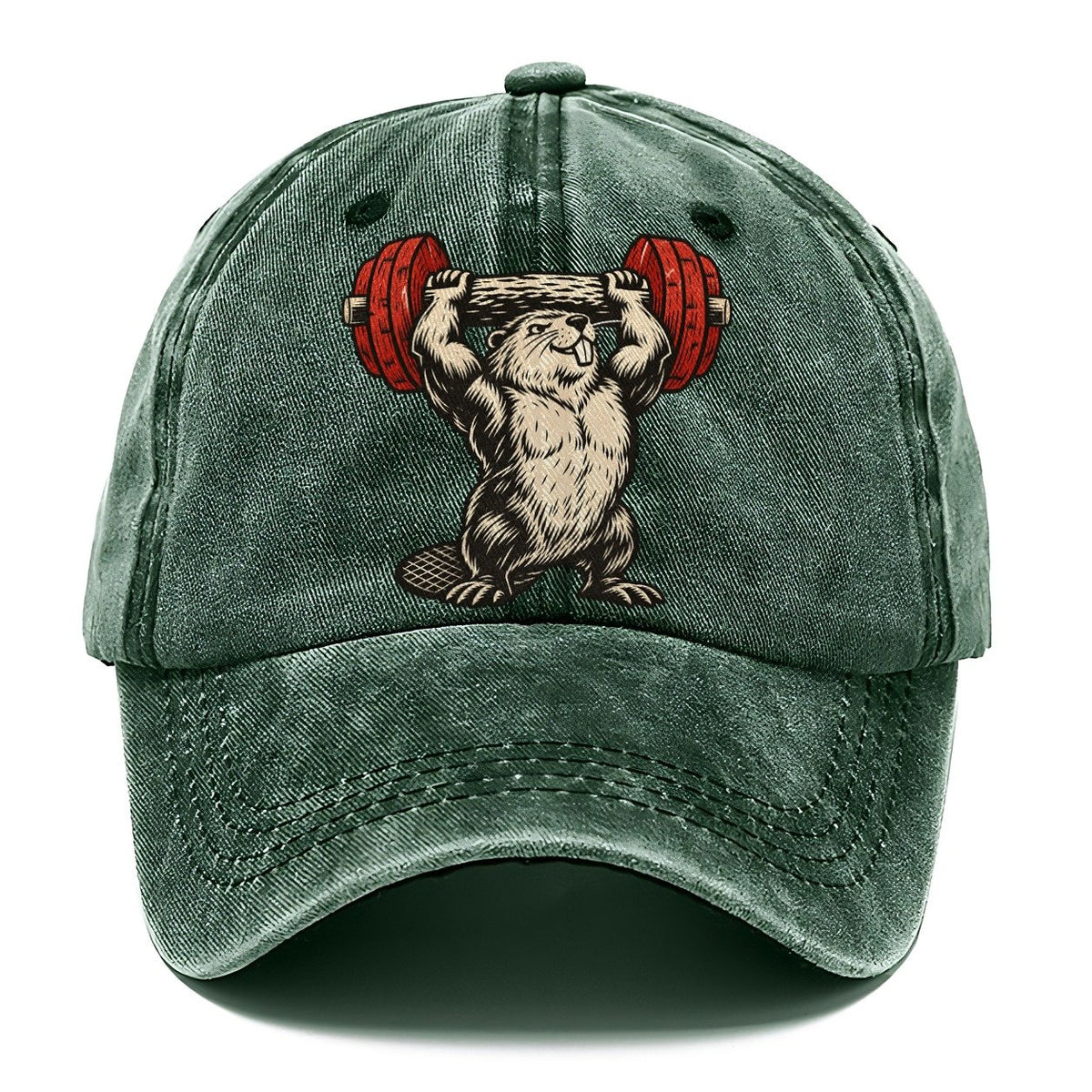 Beaver Log Press Animal Lifters Classic Cap – Forest Mist