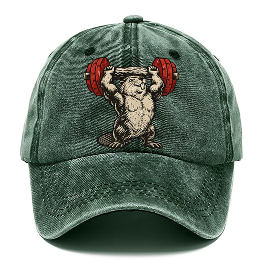 Beaver Log Press Animal Lifters Classic Cap – Forest Mist