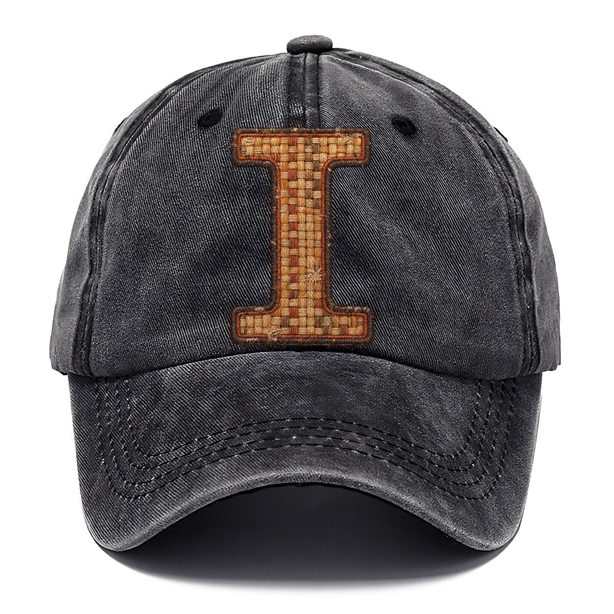 Woven Tweed I Monogram Classic Cap – Graphite