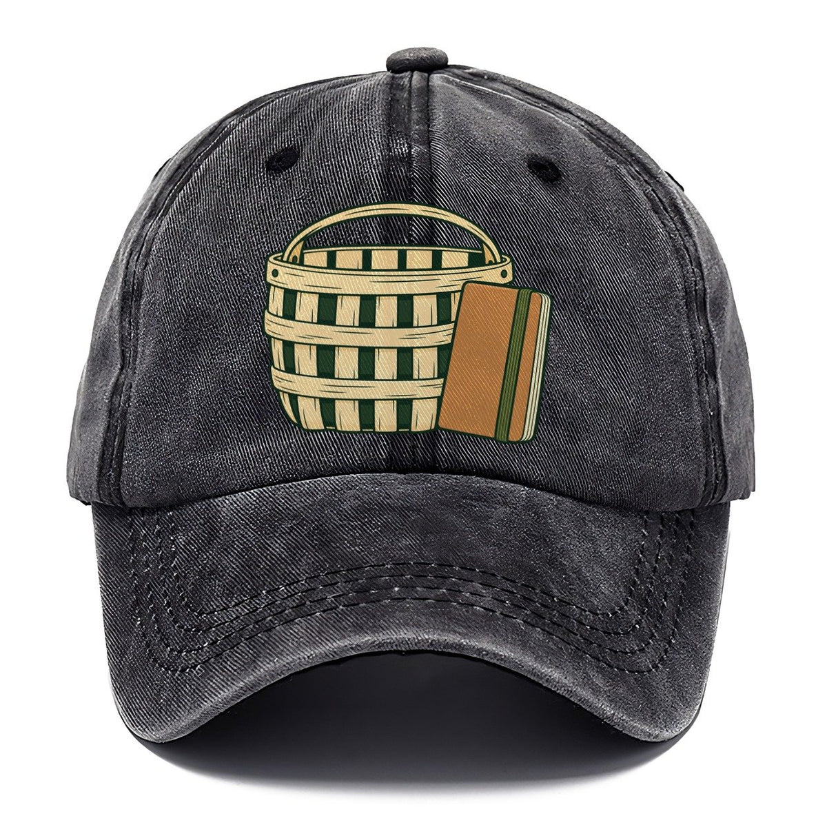 Basket And Field Notebook Foraging And Mycology Classic Cap – Graphite