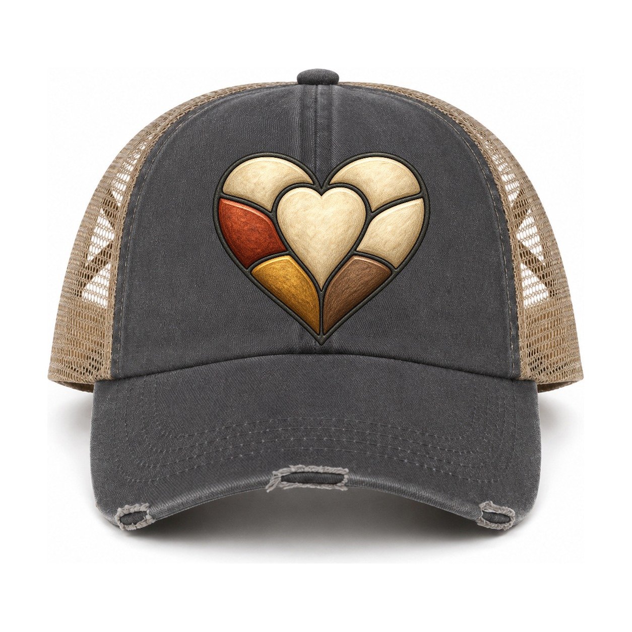 Charcoal-Khaki — front view