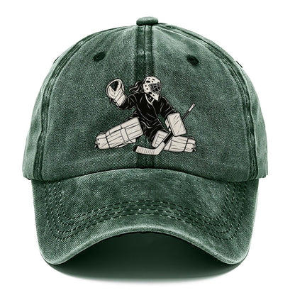 Female Hockey Goalie Classic Cap – Forest Mist