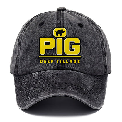 Pig Deep Tillage Heavy Duty Classic Cap – Graphite