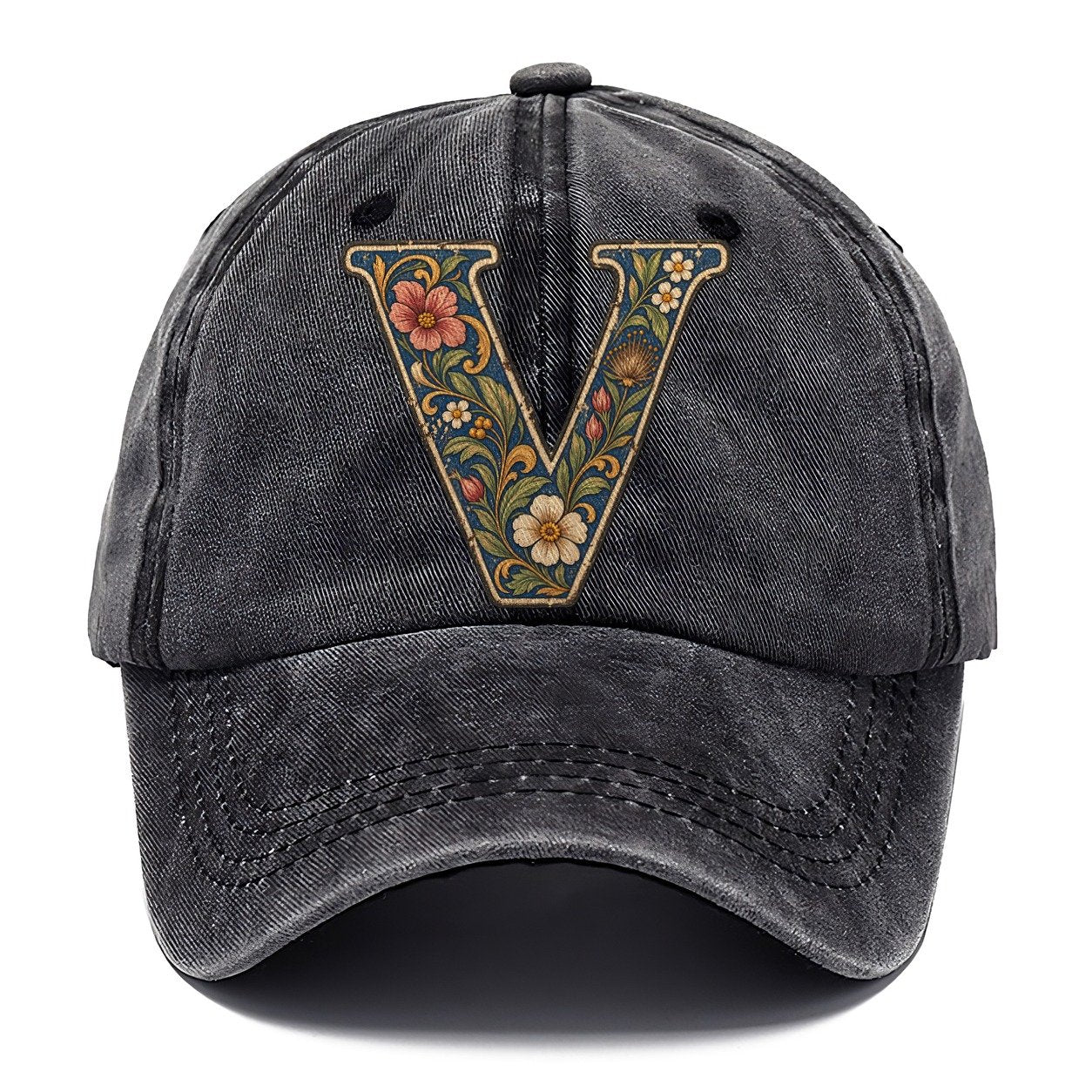 Wildflower V Monogram Classic Cap – Graphite