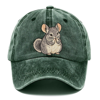 Chinchilla Whisker Wash Small Pet Logos Classic Cap – Forest Mist