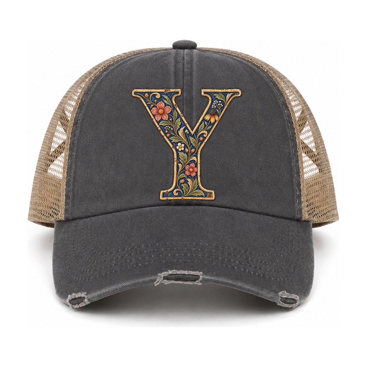 Charcoal-Khaki — front view