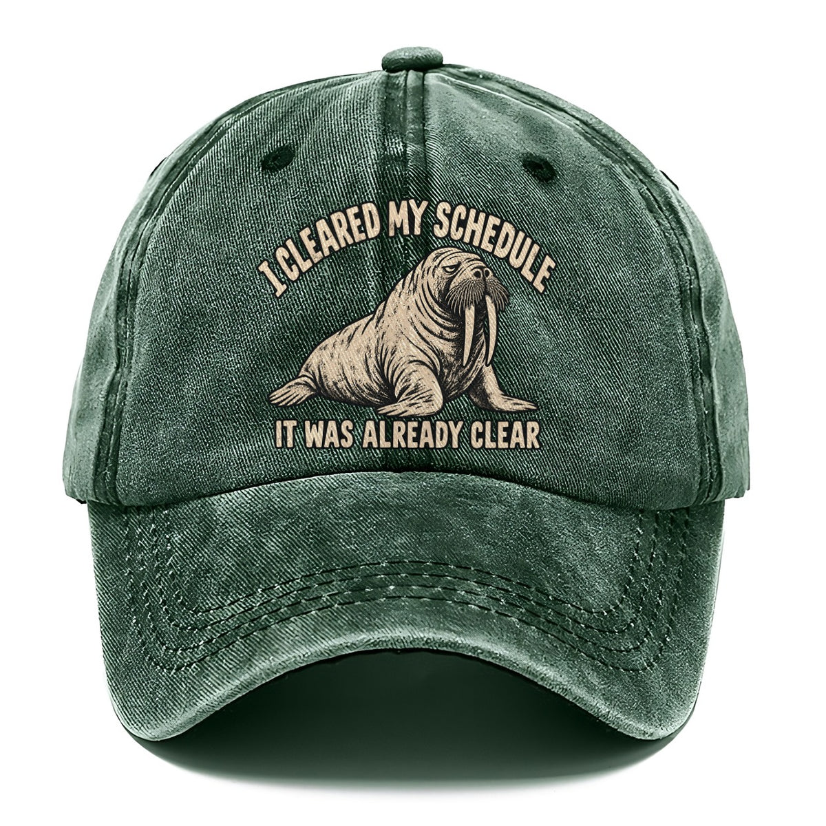 Walrus Clear Schedule No Worm Club Classic Cap – Forest Mist