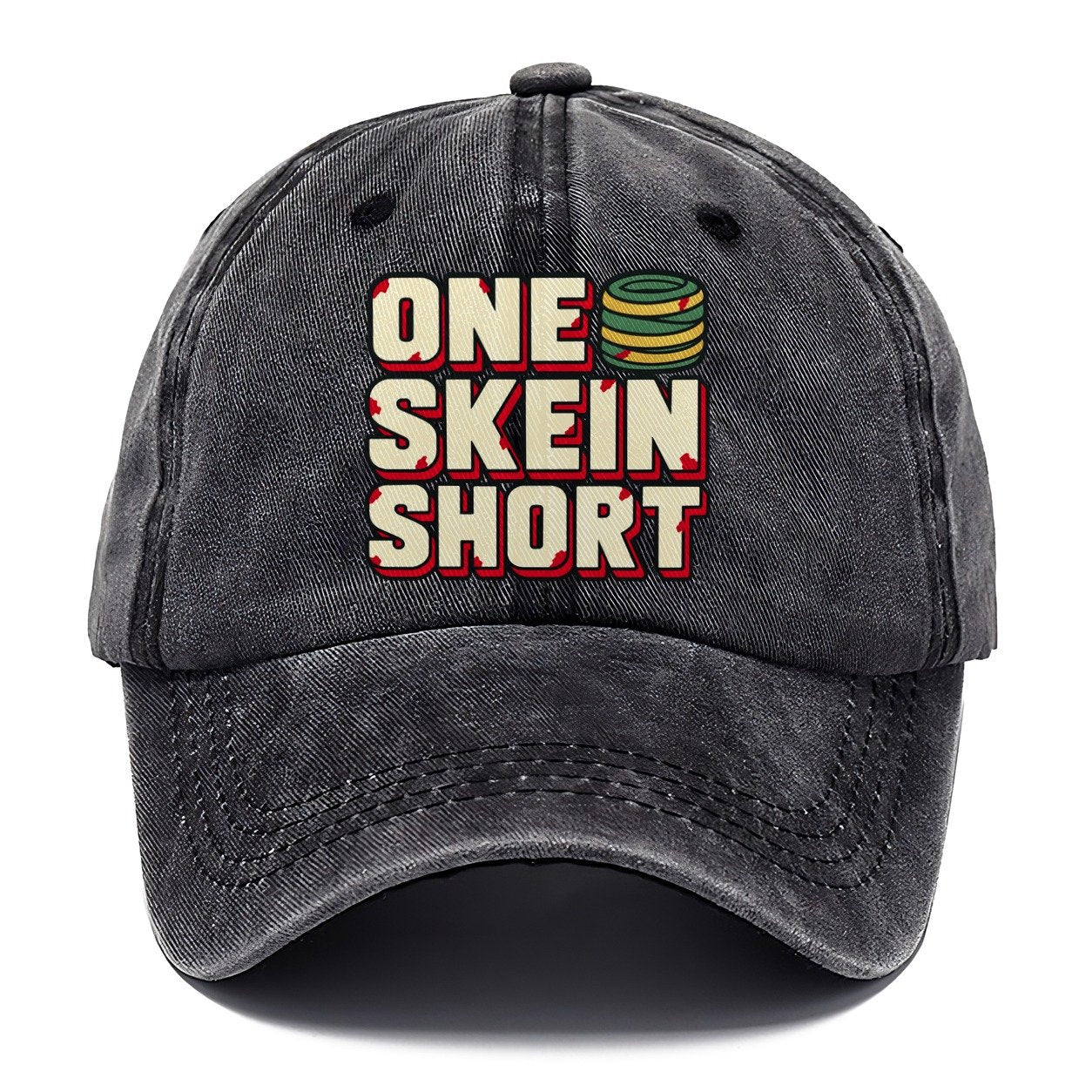 One Skein Short Yarn Crafts Classic Cap – Graphite