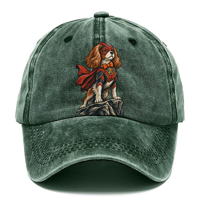 Caped Superhero Spaniel Classic Cap – Forest Mist