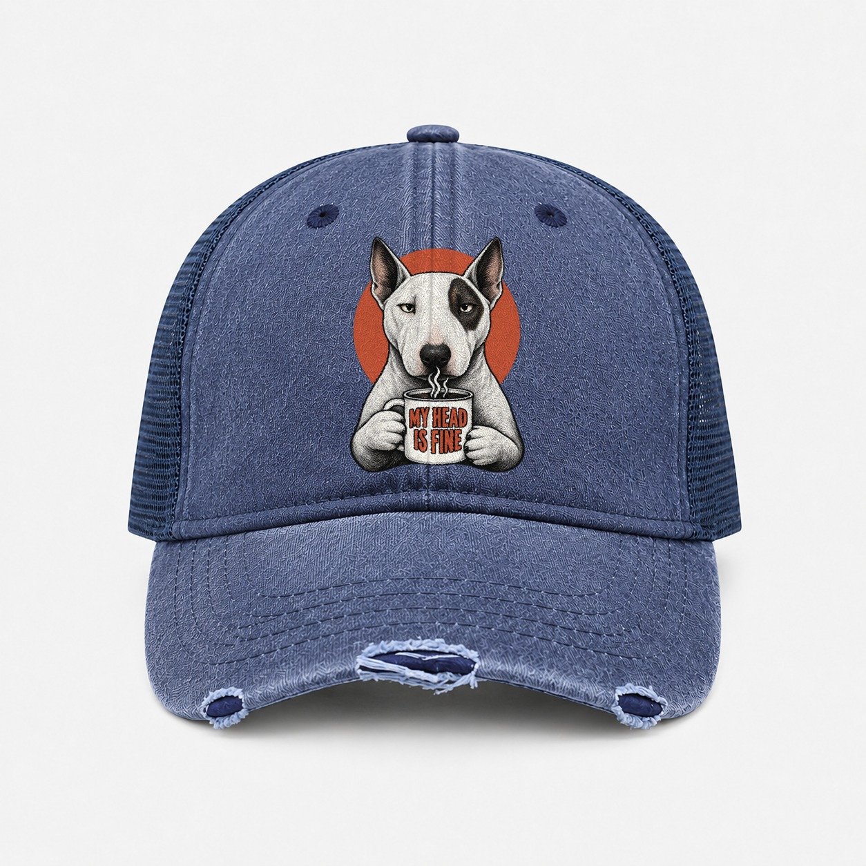 Navy — front view