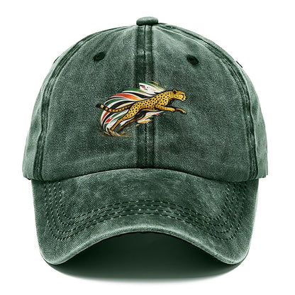 Running Cheetah Speed Streaks Classic Cap – Forest Mist